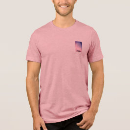 Camiseta masculina estilo e design tri blend bella