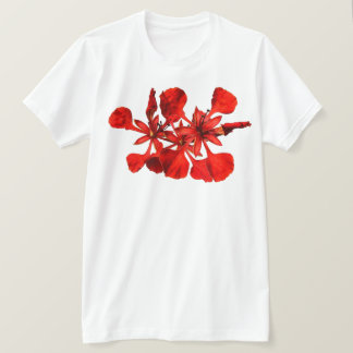 Camiseta Masculina Flor de Poinciana Real