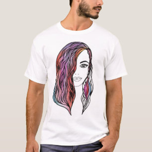 Camiseta masculina fofa com uma imagem