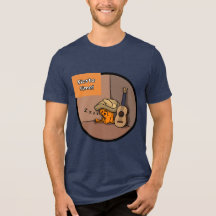 Camiseta masculina Frijole Frog Siesta azul marinh