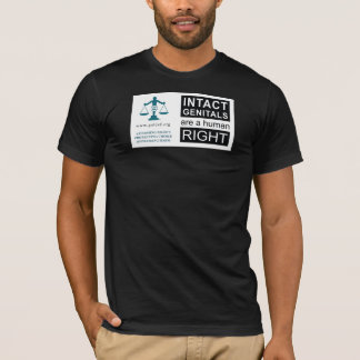Camiseta masculina - Genitais intactos