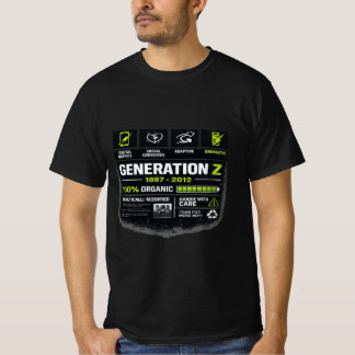 Camiseta Masculina Geração Z 1997–2012