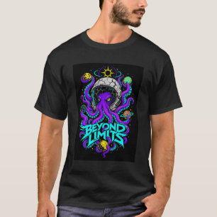 Camiseta Masculina Gráfica de polvo cósmico Além d