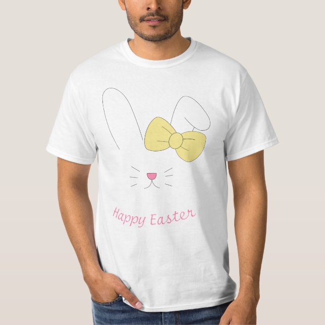 Camiseta masculina Happy Easter (Frente)