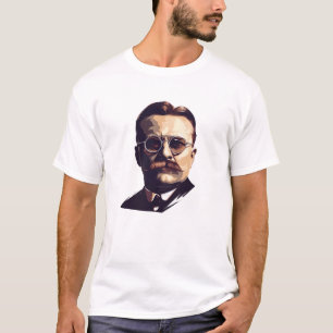 Camiseta masculina história Teddy Roosevelt