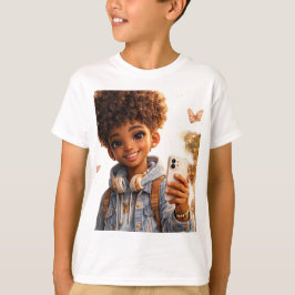 Camiseta masculina infantil