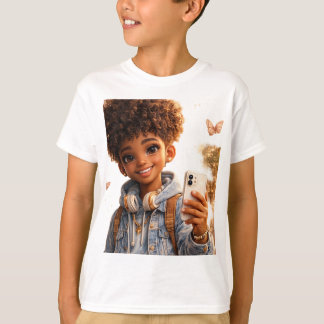 Camiseta masculina infantil