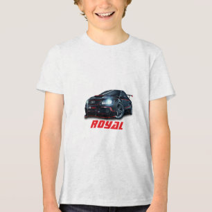 Camiseta Masculina Infantil Design de Carro Marca