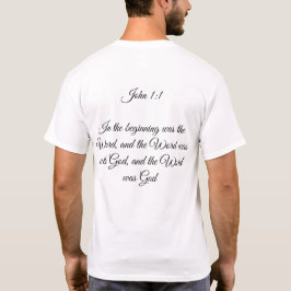 Camiseta Masculina João 1:1