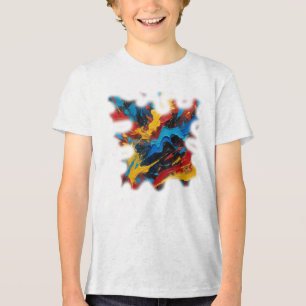 Camiseta Masculina Juvenil Básica Arte Expressão