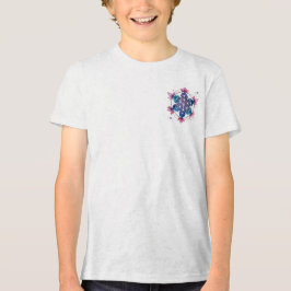 Camiseta Masculina Juvenil Básica Flôr da Vida-7