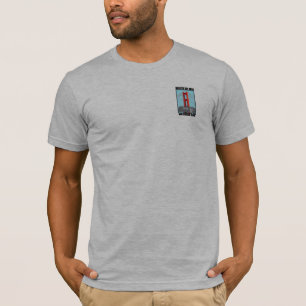 Camiseta masculina, logotipo grande na parte trase
