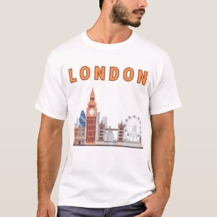 Camiseta Masculina London Skyline