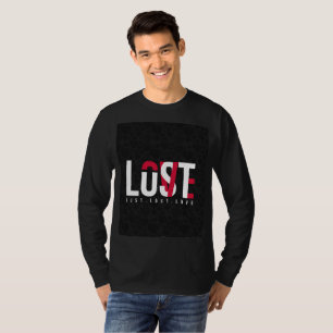 Camiseta masculina LOST gráfica - Urban pesado