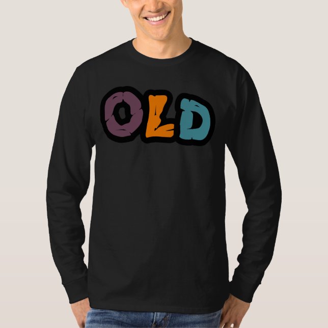 Camiseta Masculina Manga Longa Básica VELHO (Frente)