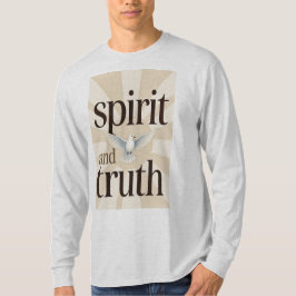 Camiseta Masculina Manga Longa Espirito e Verdade