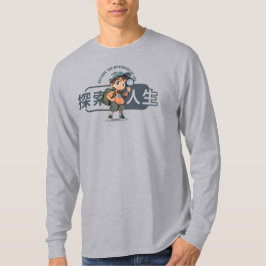 Camiseta Masculina Manga Longa Explore Life