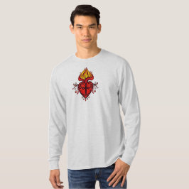 Camiseta Masculina Manga Longa Sacred Heart