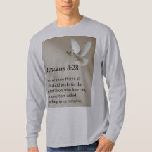Camiseta Masculina Manga Longa Versículo Bíblico R