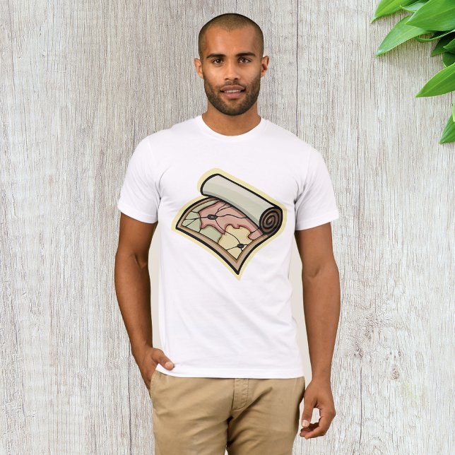 Camiseta Masculina Mapa em Pergaminho (Criador carregado)