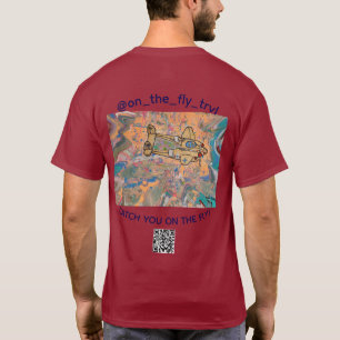 Camiseta Masculina Marrom Wings of Gold