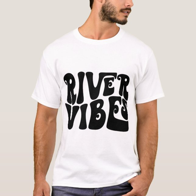 Camiseta Masculina Men's River Vibes (Frente)