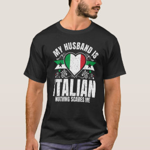 Camiseta Masculina Meu Marido É Orgulho Bandeira I