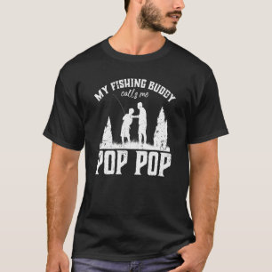Camiseta masculina Meu parceiro de pesca me chama