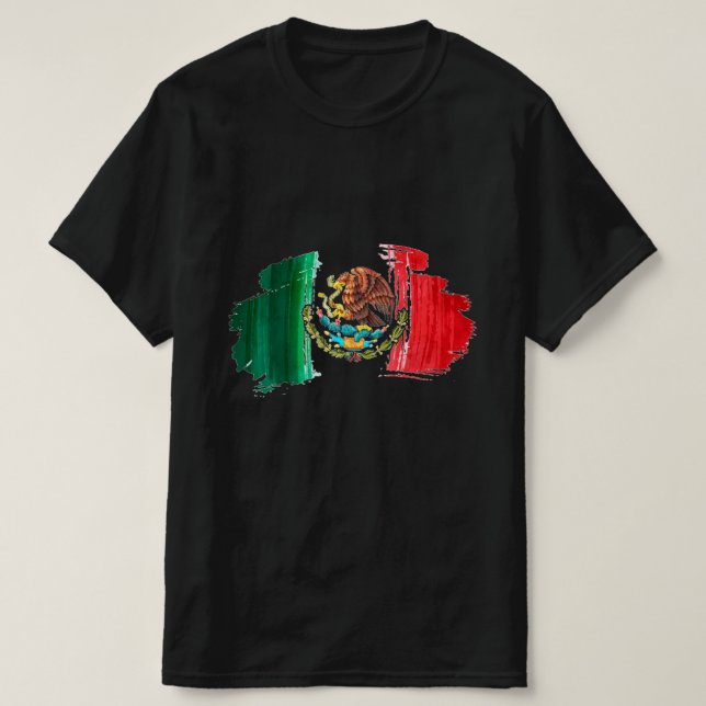 Camiseta Masculina Mexico Pride #1 (Frente do Design)