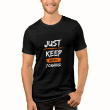 Camiseta Masculina Motivacional 'Apenas Continue S