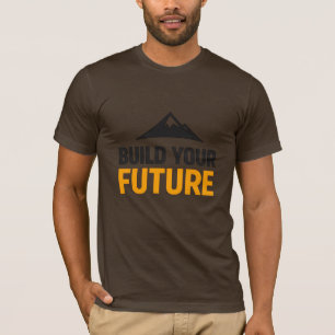 Camiseta Masculina Motivacional Construa Seu Futur