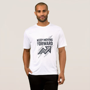 Camiseta Masculina Motivacional 'Continue Avançand