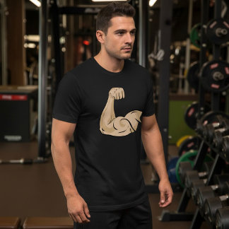 Camiseta Masculina Músculo do Braço