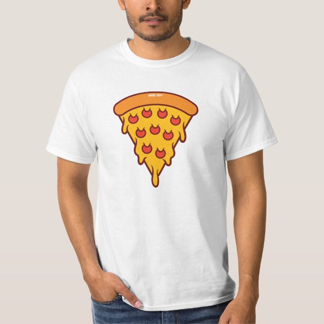 Camiseta Masculina Nunca o Queijo Suficiente (Frente)