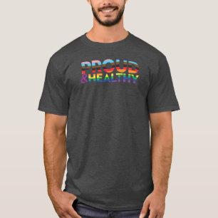 Camiseta masculina Orgulhosa e Saudável