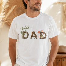 Camiseta masculina Pai do Selvagem 
