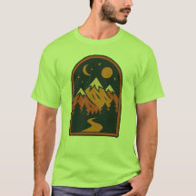 Camiseta Masculina Paisagem Celestial