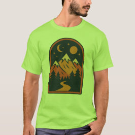 Camiseta Masculina Paisagem Celestial