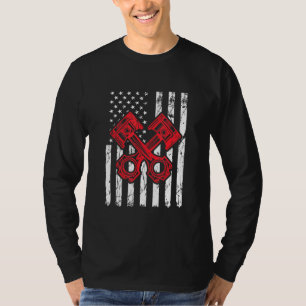 Camiseta Masculina Para Amante De Carros Mecânico