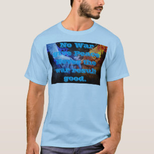 Camiseta masculina Paz sem guerra