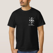 Camiseta masculina personalizada para o pai com as