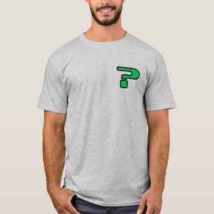 Camiseta masculina questionável