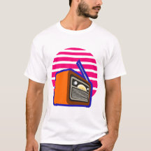 Camiseta masculina Rádio Retro
