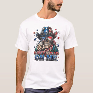 Camiseta masculina Red White Blue and True Eagle