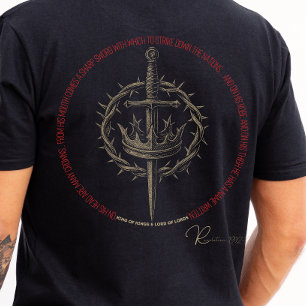 Camiseta masculina Rei dos Reis e Senhor dos Senho