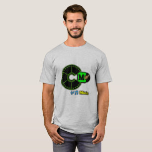 Camiseta masculina Retro Gamer Neon Logo