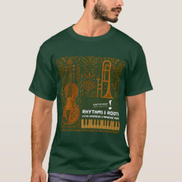 Camiseta masculina Rhythms & Roots