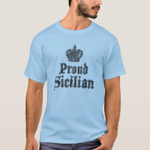 Camiseta Masculina Siciliano Orgulhoso Sicília