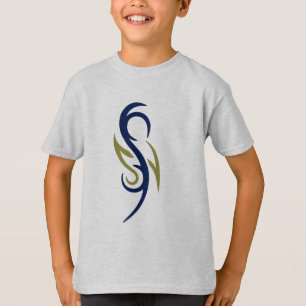 Camiseta Masculina Símbolo de Chama Tribal