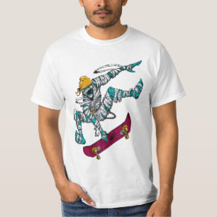 Camiseta Masculina Skateboarder de Apocalipse Zumb
